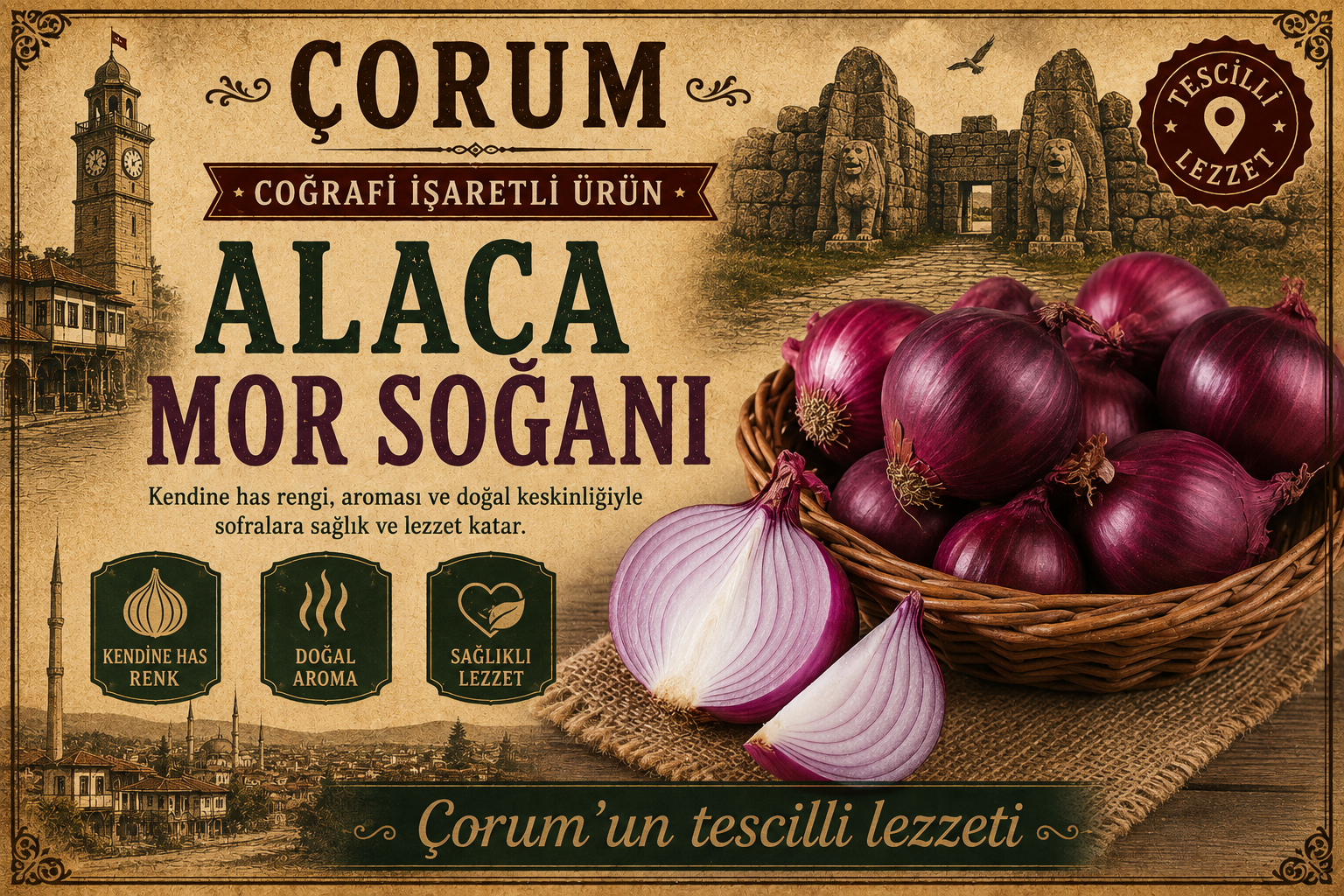 Alaca Purple Onion
