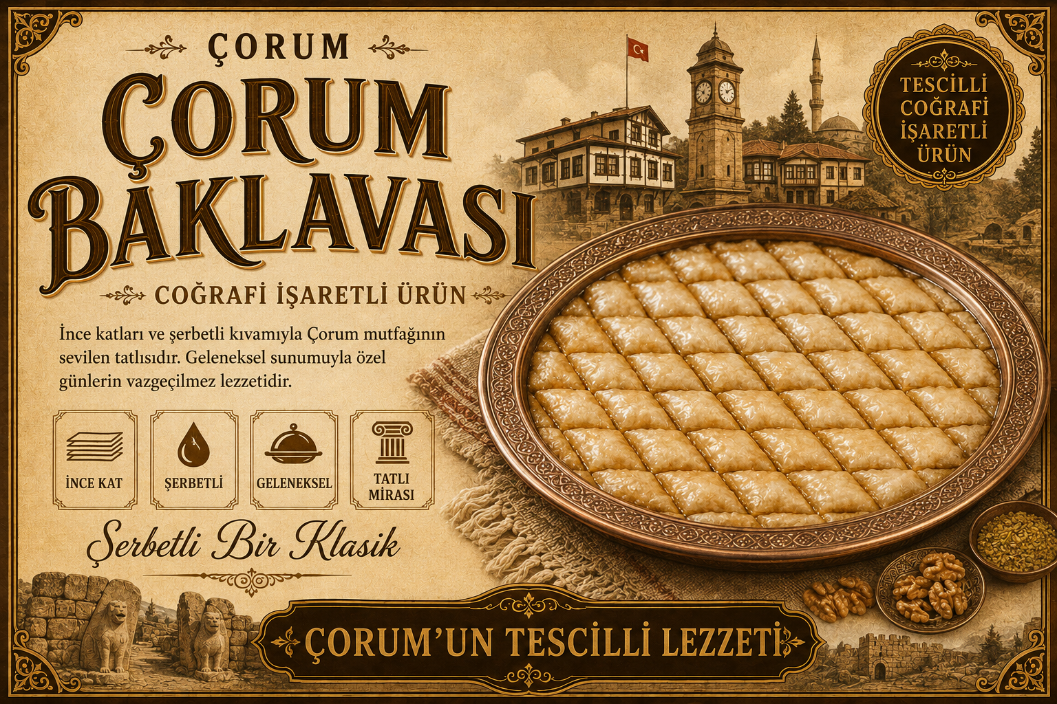 Çorum Baklava