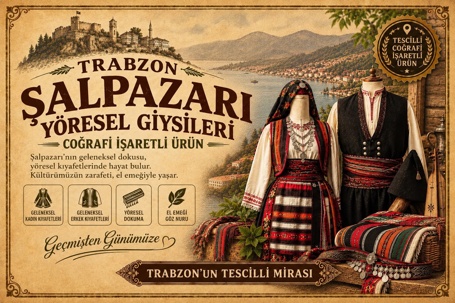 Şalpazarı Yöresel Giysileri