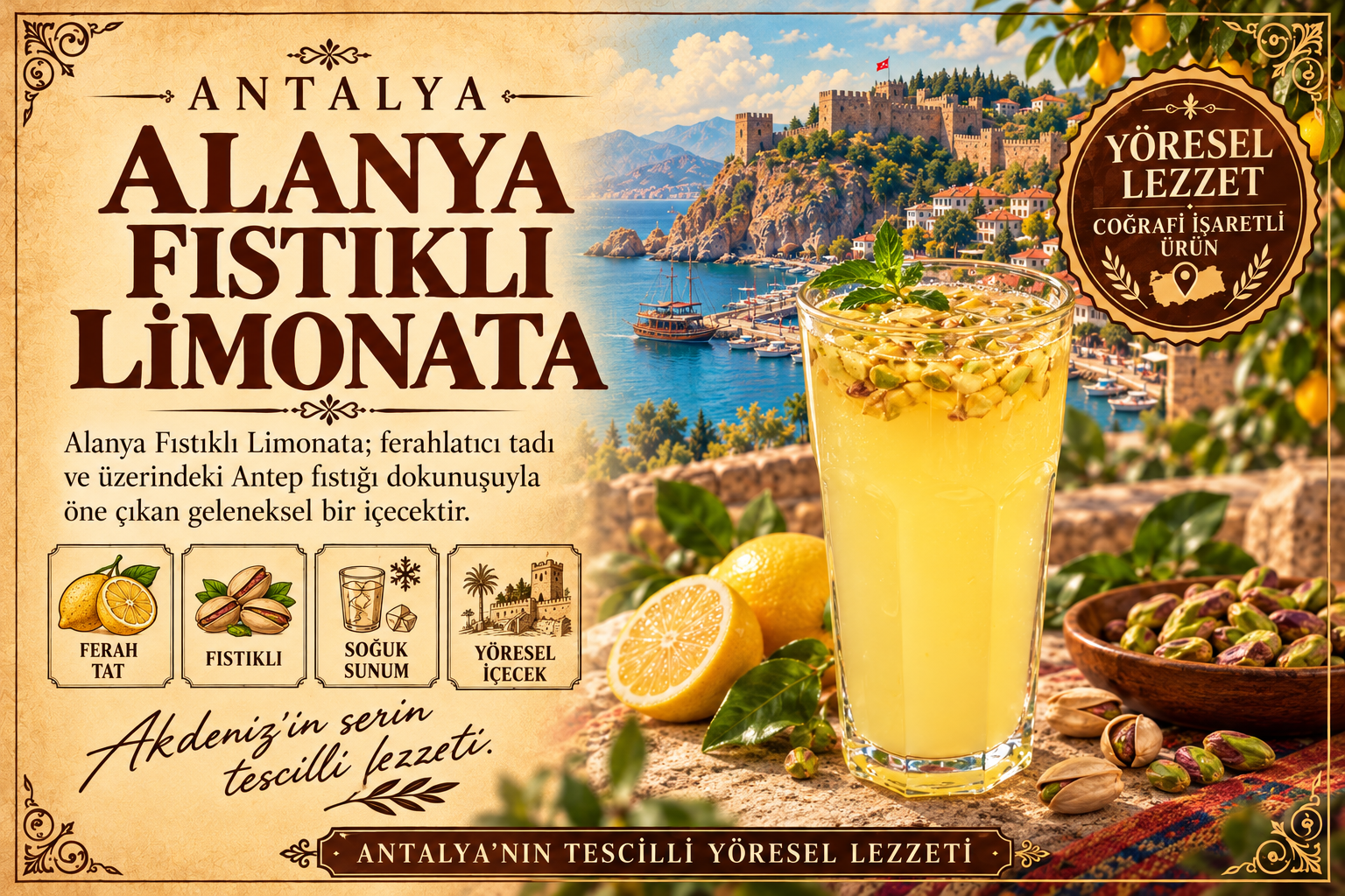 Alanya Peanut Lemonade