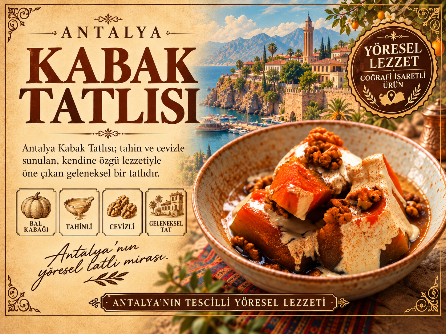 Antalya Pumpkin Dessert