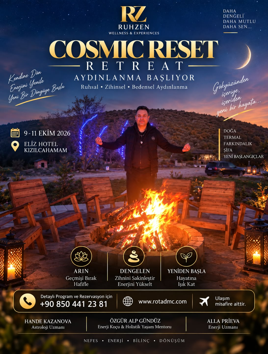 Cosmic Reset Retreat – Ruhsal, Zihinsel ve Bedensel Aydınlanma - görsel 2