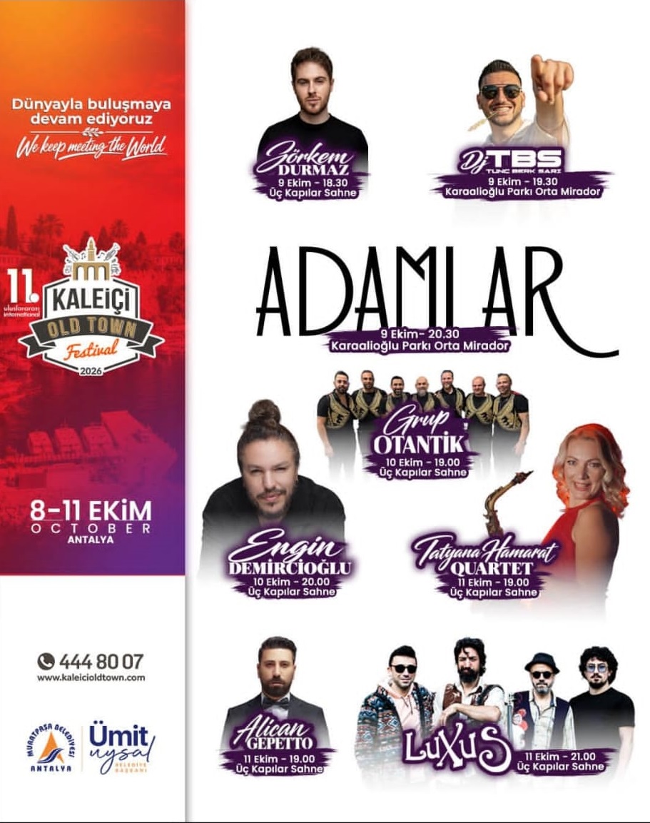 11th Internatıonal Kaleiçi Old Town Fest - görsel 2