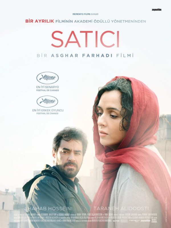 Satıcı afişi