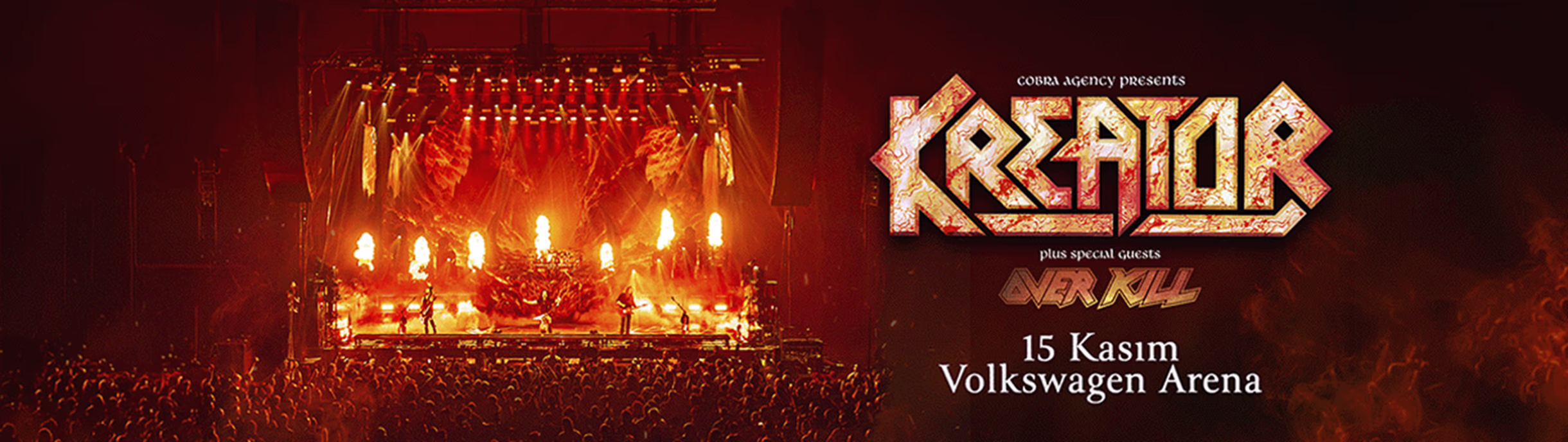 Kreator & Overkill afişi