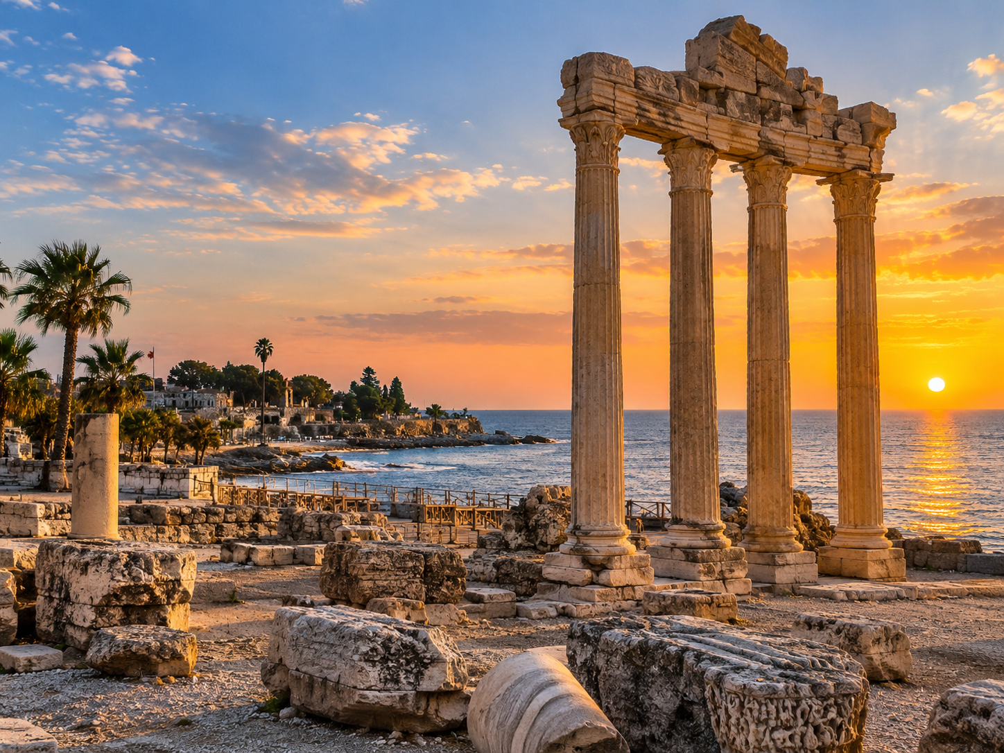 The Ancient City Of Side